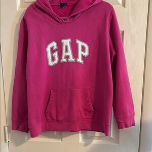 GAP Fuchsia Hoodie with Logo